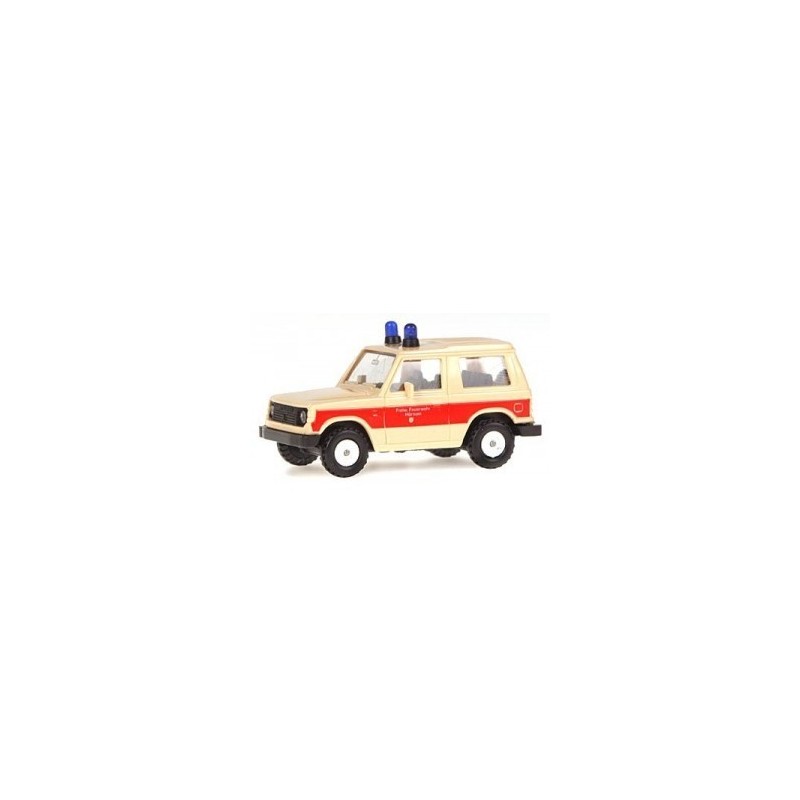 MITSUBISHI MC Pajero Feuerwehr, skala 1:87, oznaczenia Österreichische Rettungshundebrigade.