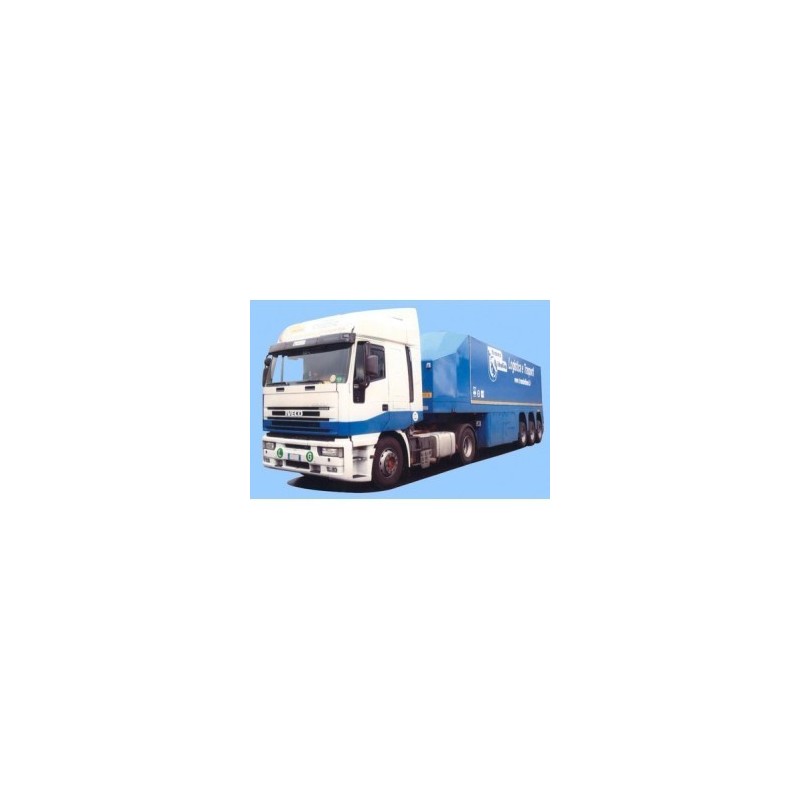Iveco Stralis, skala 1:87, AWM. Kolor Trans Italia, szczegółowe detale.