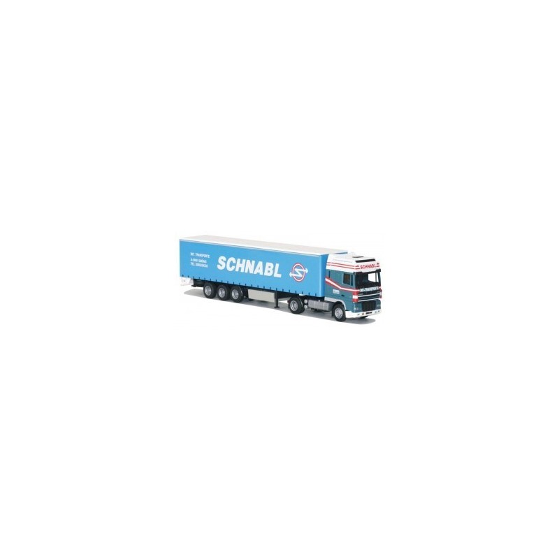 Model DAF XF 95 SSC w skali 1:87, producent AWM, malowanie Schnabl.