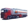 Model DAF XF SC - Kippsilo-SZ, skala 1:87, AWM53091, czerwony ciągnik siodłowy z białą cysterną.