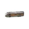 Model NEOPLAN Starliner 3-Achsig SHDL, skala 1:87, Rystad Buss AB, zielono-czerwone malowanie.