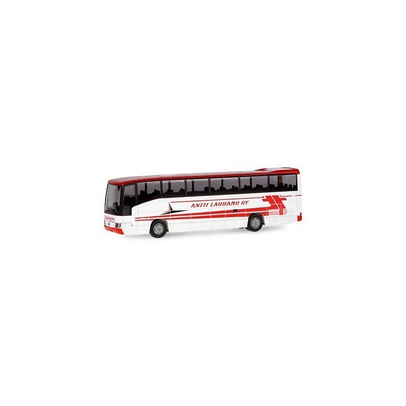 Model redukcyjny autobusu Mercedes O 404, skala 1:87, w malowaniu Antii Lauhamo.