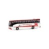 Model redukcyjny autobusu Mercedes O 404, skala 1:87, w malowaniu Antii Lauhamo.
