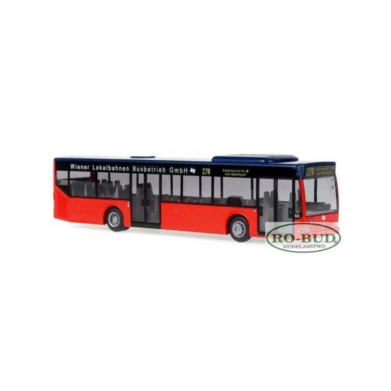 Model redukcyjny Mercedes-Benz Citaro, skala 1:87, malowanie Wiener Lokalbahnen Busbetrieb.