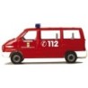 Model VW T4 KR MTW Recklinghausen, 1/87, czerwony, z napisem 112.