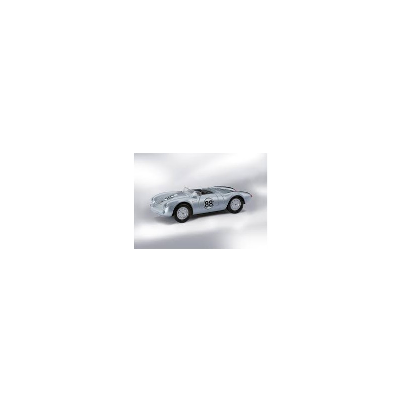 Porsche 550 Spyder, skala 1:87, srebrny, numer 88.