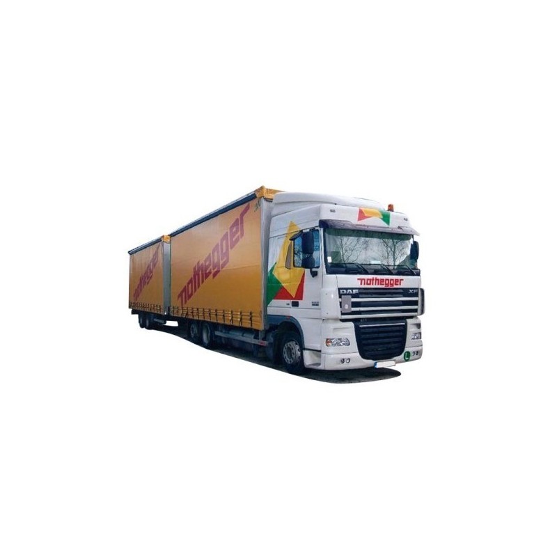 Model DAF XF 105 SC, skala H0, AWM, malowanie Nothegger.