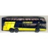 Model NEOPLAN Skyliner Bonelli, 1/87, ciemnoniebieski z żółtymi akcentami, napis "BONELLI BUS".