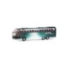 Model NEOPLAN Starliner, skala 1:87, Hoppe. Zielony, 3-osiowy autobus.