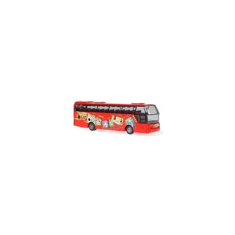 Model redukcyjny NEOPLAN Cityliner, skala 1:87, Rietze. Czerwony, z malowaniem Bur Reisen, Kleinblittersdorf.