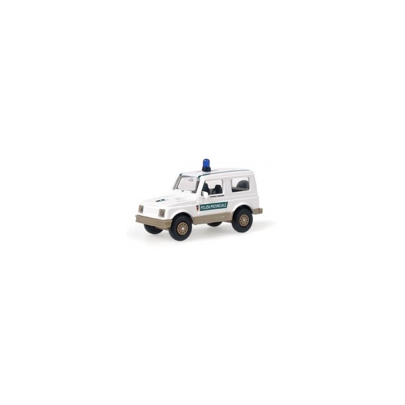 Suzuki SJ 410 Policia Provincial, 1/87, biały z napisem Policia Provincial.