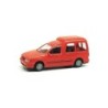 Model redukcyjny VW Caddy Kombi, skala 1:87, czerwony.