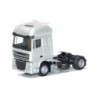 Model DAF XF 105, skala 1:87, srebrny. Tylna część bez zabudowy.