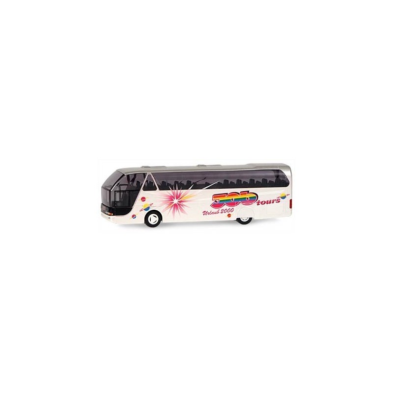 NEOPLAN Starliner, skala 1:87, Job-Tours Essen, biały z kolorowym logo.