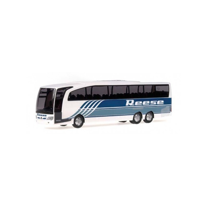 Mercedes Benz Reese Reisen GmbH, Harsefeld, skala 1/87, biało-niebieski, logo Reese.
