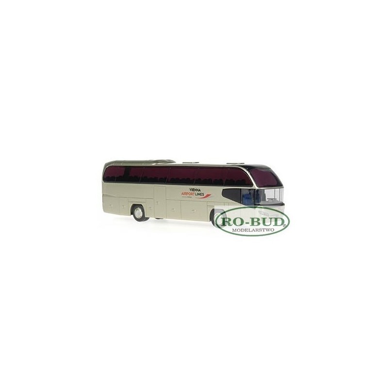 Model NEOPLAN Cityliner, skala 1:87, RO-BUD. Malowanie Vienna Airportlines.