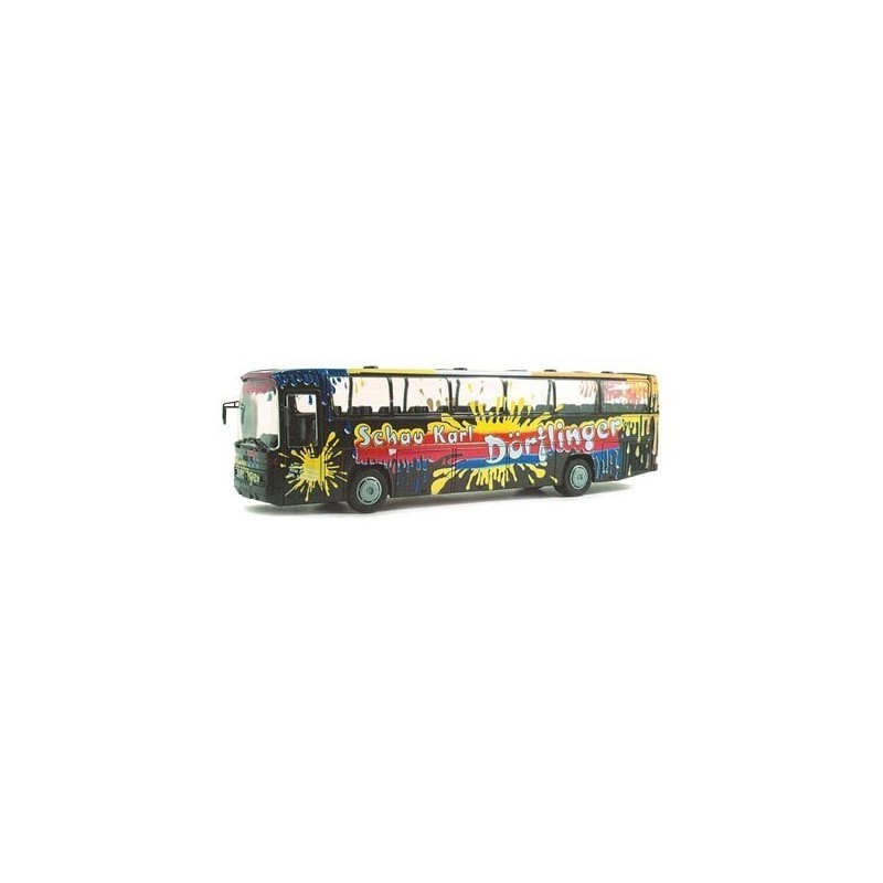 Mercedes O 303 RHD Dörflinger, skala 1:87. Autobus dalekobieżny z malowaniem Dörflinger.