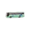 Model autokaru MAN Lions Coach Uwe-Reisen, skala 1:87, Rietze. Zielony z niebieskimi wzorami.