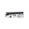 Model redukcyjny Volvo B12-600 Europabus, skala 1:87. Biały autobus z logo Europabus.