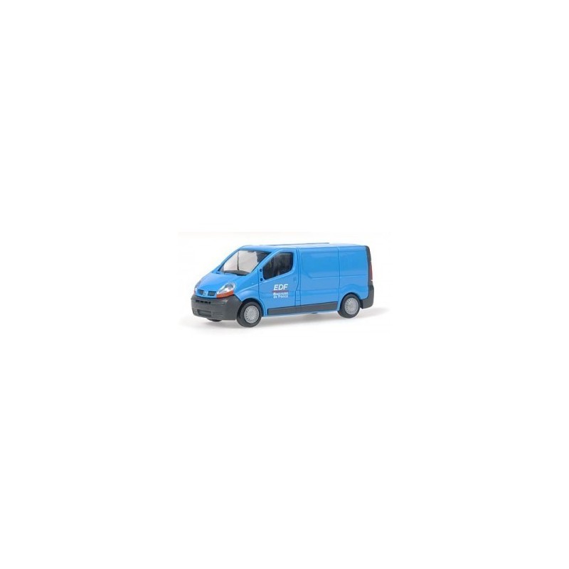 Model redukcyjny Renault Trafic, skala 1:87, z logotypem Electricite de France-EDF.