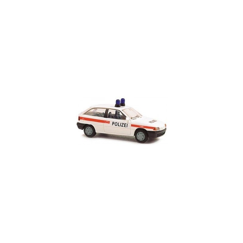 Model redukcyjny Opel Astra, skala 1:87, policyjny.