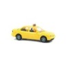 Model redukcyjny FORD Mondeo Taxi, skala 1:87, żółty.