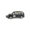 Model redukcyjny VW Sharan Taxi, skala 1:87, czarny z oznaczeniami TAXI STOCKHOLM 150000.