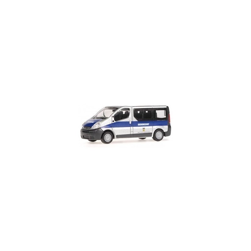 Model redukcyjny Opel Vivaro, skala 1:87, z malowaniem Ordnungsamt Berlin, szczegółowy plastikowy model.