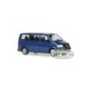 Model redukcyjny Volkswagen T5 Transporter, skala 1:87, niebieski.