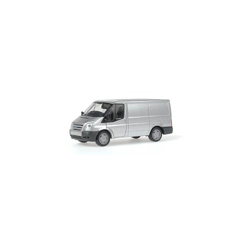 Model redukcyjny FORD Transit 2006, skala 1:87, metaliczny srebrny.