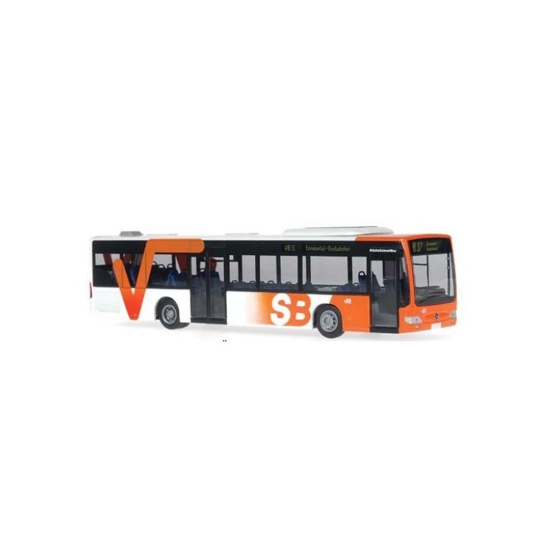 Mercedes-Benz Citaro U Euro 4 "VER, Ennepetal", skala 1:87, pomarańczowo-biały.
