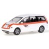 VW Sharan policja Aargau, 1:87, biały z pomarańczowymi pasami.