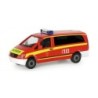 Mercedes Benz Vito ELW "Muenchen fire department", skala 1:87, HERPA. Czerwony, żółte i niebieskie malowanie, oznaczenie C112.
