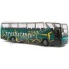 Mercedes O 350 Tourismo, 1/87, zielony z żółtymi liniami.
