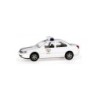 Model redukcyjny FORD Mondeo Stufenheck Politie, skala 1:87, biały z niebieskimi pasami i napisem POLITIE.