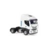 Model redukcyjny IVECO Stralis, skala 1:87, PEMA. Biały ciągnik siodłowy.