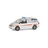 Model redukcyjny SEAT Alhambra Ambulance, skala 1:87, Godrie. Biały z pomarańczowymi pasami.