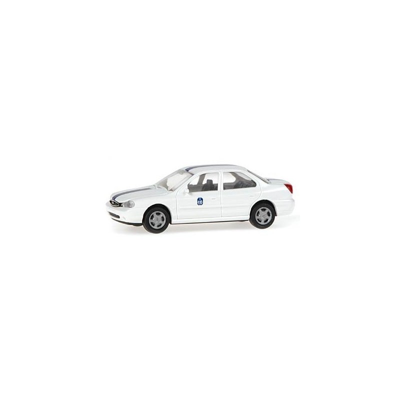 Model redukcyjny FORD Mondeo, skala 1:87, białe malowanie z oznaczeniami Gemeindepolizei.