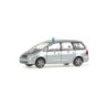 Model redukcyjny FORD Galaxy, skala 1:87, Sanitärdienst Luxemburger Armee, srebrny z czerwonymi krzyżami.