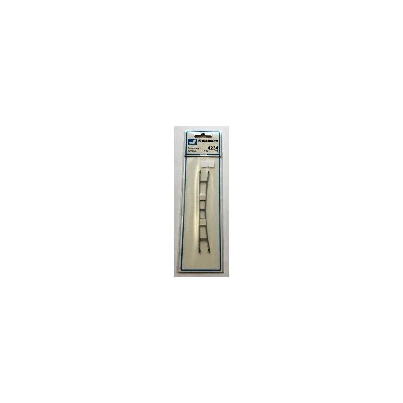 Sieć trakcyjna 130mm, skala 1/120 TT, Viessmann, detal do modeli kolejowych.