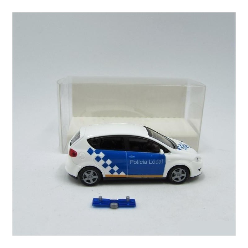 SEAT Altea Policia Local, skala 1:87, biały z niebieskimi oznaczeniami.
