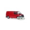 Model redukcyjny Volkswagen T5 Transporter, skala 1:87, Ro-Bud. Czerwony.