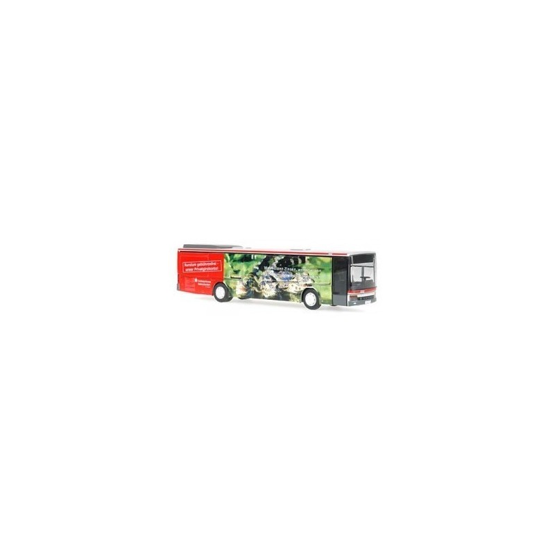 Setra S 315 NF, skala 1:87, Rietze. Czerwono-zielony, RSW Sparkasse Kaiserslautern.