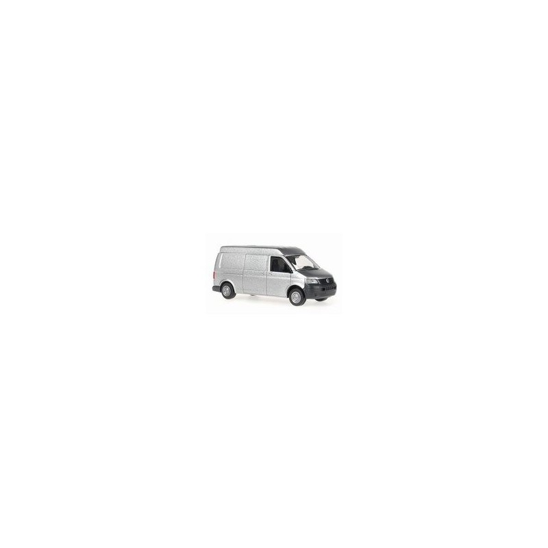 Model redukcyjny Volkswagen T5 Kastenwagen, skala 1:87, kolor metallic.