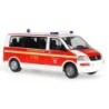 Model redukcyjny VW T5 Transporter, skala 1:87, Feuerwehr Drochtersen, czerwony z napisem "112".