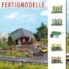 Model redukcyjny kwiatów, Tulipany i Margerytki, skala nieokreślona, producent nieokreślony. Zielone łodygi z kwiatami.