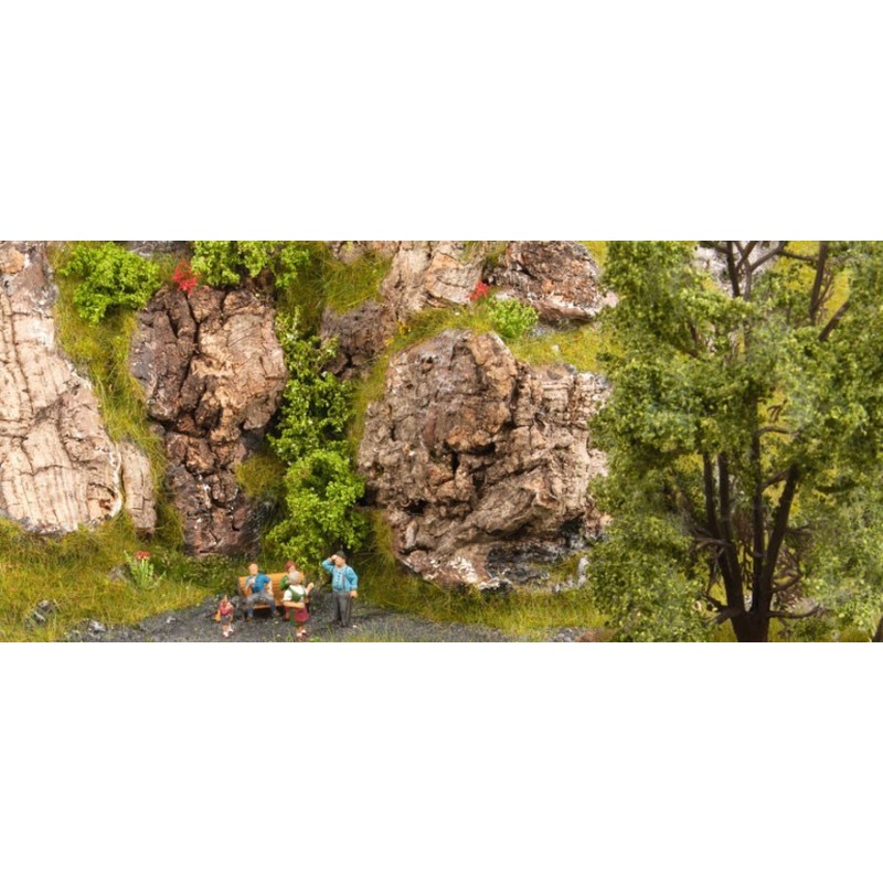 Model redukcyjny, skały, NOCH, skala 1:160, realistyczny pejzaż.