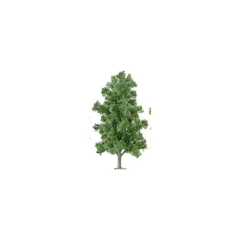 Drzewo liściaste, 15 cm, model redukcyjny, szczegółowe liście i pień.