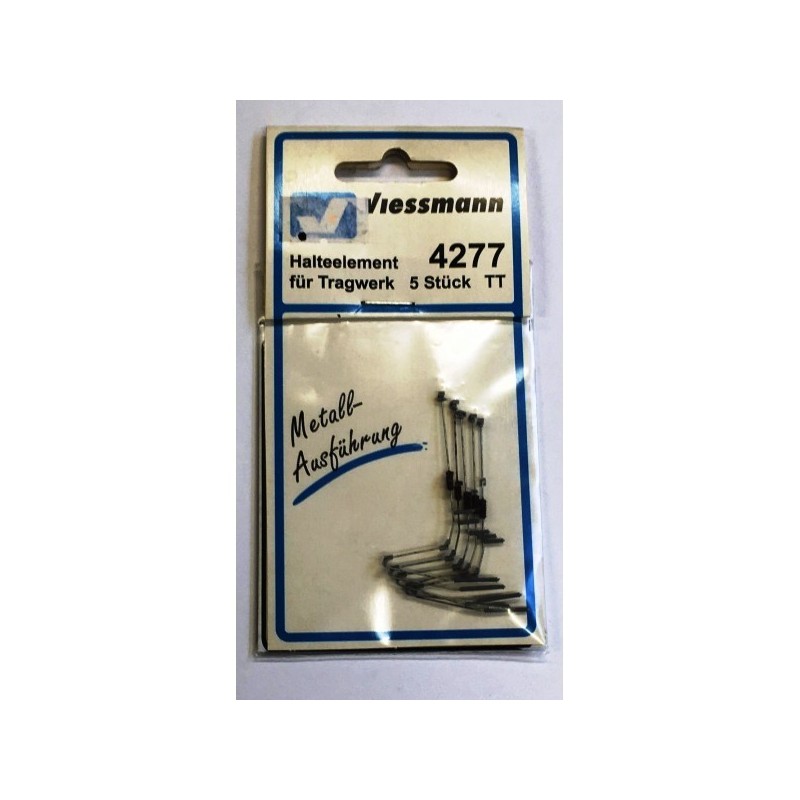 Wsporniki do bramek, skala 1/120TT, Viessmann, metalowe.