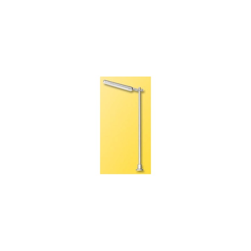 Model redukcyjny latarni ulicznej TT Slim z LED, srebrna.